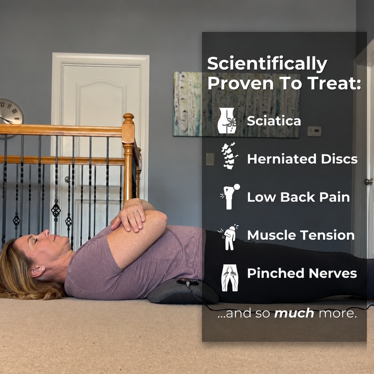 Sorlelle Lumbrace — 3-in-1 Lumbar Massager