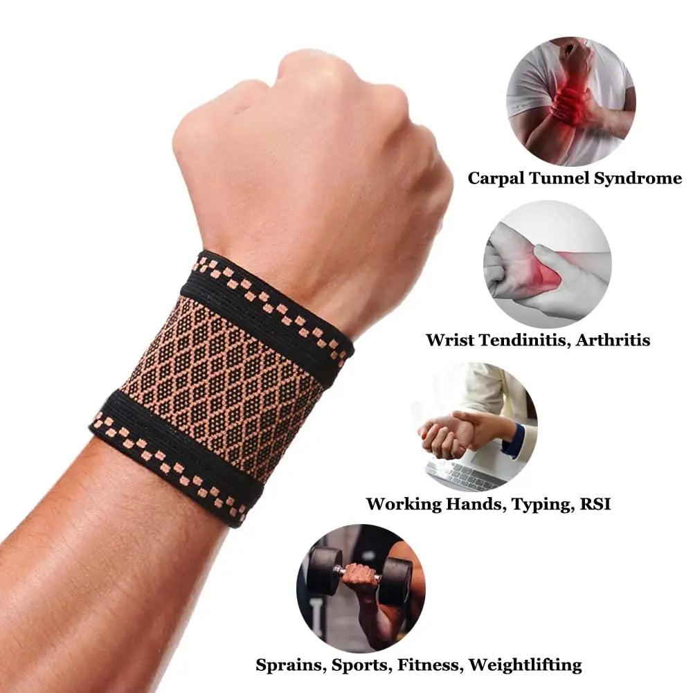 Knitted Compression Wristbands