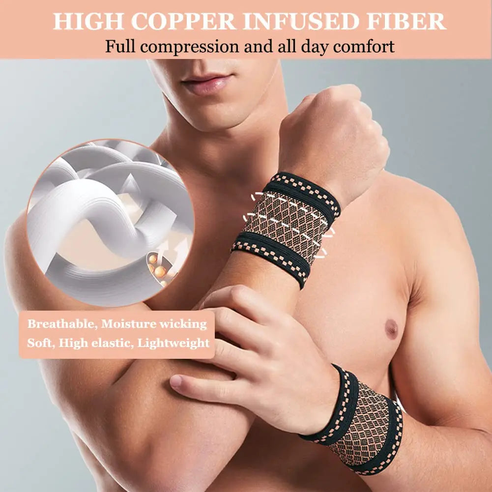 Knitted Compression Wristbands